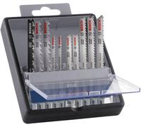 Bosch Coffret lames de scie sauteuse PRO Bois dur et stratifié 83 mm 10 pièces 2607011941