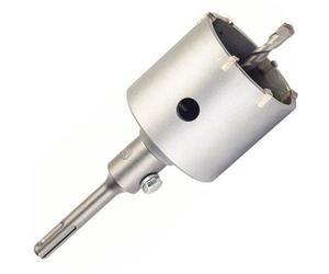 Bosch couronne-trépan + foret de centrage + porte-outil sds-plus