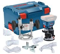 Bosch Défonceuse sans fil GKF 18V-8 10–30k tr/min, mandrins 6/6,35/8, aspiration, sans batterie