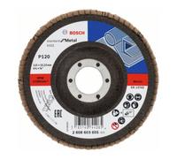 Bosch Disque à lamelles Bosch X431 Standard pour métal coudé 115 mm 22,23 mm 120 Quantité:10