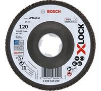 Bosch Disque à lamelles PRO X571 X-LOCK, Ø 115mm, K120, Meule d’affûtage