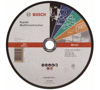 Disque UNIVERSEL à tronçonner BOSCH à moyeu plat Rapido Multi Construction 230X1.9 MM - 2608602767
