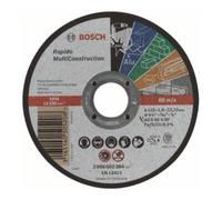 Bosch Disque à tronçonner à moyeu plat Rapido Multi Construction ACS 60 V BF, 115 mm, 1,0 mm Quantité:25
