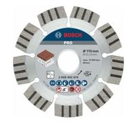 Bosch Disque à tronçonner diamanté Best for Abrasive 115 x 22,23 x 2,2 x 12 mm Quantité:1