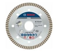 Bosch Disque à tronçonner diamanté Best for Ceramic Extra-Clean Turbo 115 x 22,23 x 1,4 x 7 mm Quantité:1