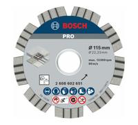 Bosch Disque à tronçonner diamanté Best for Concrete 115 x 22,23 x 2,2 x 12 mm 2608602651 1 pièce