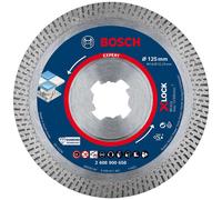 Bosch Disques de coupe diamantés Bosch Expert Hard Ceramic X-LOCK, 125 x 22,23 x 1,6 x 10 mm Quantité:1