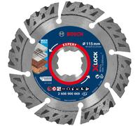 BOSCH Disque a tronçonner diamanté X-LOCK EXPERT MultiMaterial 115x2,4x12mm 2608900669