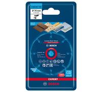 Disque à tronçonner Expert Carbide Multi Wheel Ø76mm - 1mm - 10mm BOSCH