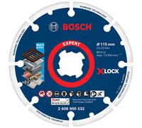 BOSCH Disque a tronçonner X-LOCK EXPERT Diamond Metal Wheel 115 x 22,23 mm 2608900532