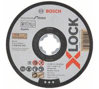 Disque Standard X-Lock Inox BOSCH 125x1 plat - 2608619262