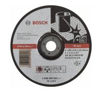 Bosch Disque abrasif coudé Bosch Expert pour Inox AS 30 S INOX BF 180 mm 22,23 mm 6 mm Quantité:10