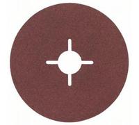 BOSCH Disque abrasif sur fibres R444, Expert for Metal 115x22,23mm, K120 2608605469