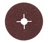 Bosch Disque abrasif sur fibres R444, Expert for Metal D = 125 mm ; G = 24 Quantité:50