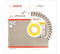 Bosch Disque à tronçonner diamanté Professional Universal Turbo 125×22,23×2×10 mm