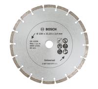 Jeu de 2 disques diamant carrelage et matériaux de construction Ø230 mm Bosch TS 2607019479