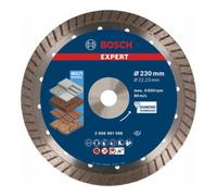 Bosch Disques à tronçonner diamantés Bosch EXPERT MultiMaterial, 230 x 22,23 x 2,4 x 15 mm Quantité:1