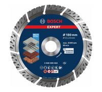 BOSCH Disque a tronçonner diamanté EXPERT MultiMaterial 180x2,4x12mm 2608900662
