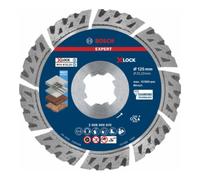 Bosch Expert multi-matériaux lames de diamant X-LOCK, 125 x 22,23 x 2,4 x 12 mm
