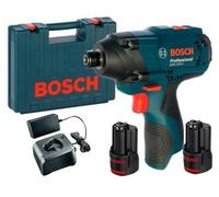 Bosch Driver à chocs 12V 100Nm 2X1,5Ah Li-Ion Valise Gdr 120-Li