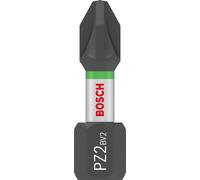 BOSCH Embout PRO Pozidriv Impact, PZ2, 25 mm, Présentoir, 10 x 25 pieces 2607002804