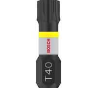 BOSCH Embout PRO Torx Impact, T40, 25 mm, 2 pieces 2608522478