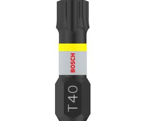 BOSCH Embout PRO Torx Impact, T40, 25 mm, 2 pieces 2608522478