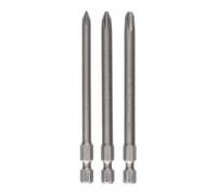 Bosch Embouts de vissage courts, qualité extra-dure, jeu de 3 pièces PH1; PH2; PH3; 89 mm Quantité:1