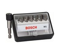 Bosch Embouts de vissage courts qualité extra-dure Robust Line, set de 12 pièces + 1 (M) 25 mm, 12 + 1 pièce Quantité:1