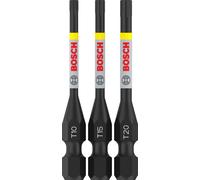 BOSCH Embouts PRO T Impact, T10, T15, T20, 55 mm, 3 pieces 2608521U54