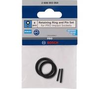 Bosch "Ensemble anneau de retenue et goupille, pour douille PRO Impact 1/4"", Protection"