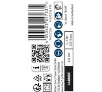 Bosch EXP T367XHM Jeu de lames de scie sauteuse, 132mm,