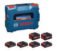 Bosch - ensemble de batteries 6 pièces EXBA 18V-40 Li-Ion 4.0 Ah, 4 pcs et EXBA 18V-80 Li-Ion 8.0 Ah, 2 pcs 1600A0373G