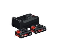 Bosch Expert 18V System Starter-Set Haute Puissance EXBA18V-40 combiné avec Chargeur Rapide Gal 12V/18-80 (Puissance Maxi Jusqu’à 2000 W)
