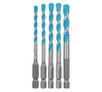 Bosch EXPERT 2608900585 - EXPERT Set 5 pièces foret polyvalent HEX-9 Multi Construction, 4; 5; 6; 6; 8 mm