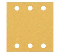 Bosch EXPERT 2608900892 - EXPERT Abrasif C470 Best for Wood and Paint, 115 x 107 mm, grain 80, 6 trous, 10x