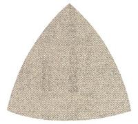 Bosch 5x Abrasif réticulé EXPERT M480 pour ponceuses Delta | pour Peinture sur bois, Bois dur, Ø 93x93 mm Grain 120, Professional Accessoire Ponceuse Delta
