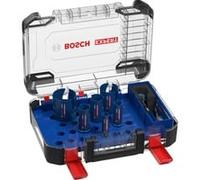 Set de scies cloches Bosch Expert Construction Material 10 pièces 20 / 25 / 32 / 38 / 51 / 64 x 60 mm ( 2608900490 ) Carbide Technology pour perceuses à rotation et à percussion