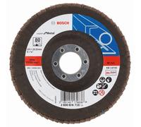 Bosch Plateau à lamelles X551 – Ø125 mm – bombé Expert Métal – Grain 80