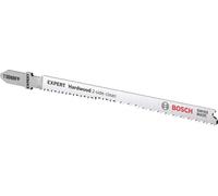 Bosch Expert Hardwood 2-side clean T308 BFP - Lame de scie sauteuse - pour plan de travail de cuisine, plaque plastifiée - 25 pièces - tige en T - longueur : 117 mm