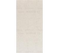 Bosch Expert M480 Net - Papier abrasif - pour plastique, cloisons sèches, bois dur, plaques de plâtre, peinture sur bois - 10 pièces - rectangulaire - grain : P100 - 115 mm x 230 mm