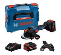 BOSCH EXPERT Meuleuse 18V Ø 125 mm 2x8 Ah L-Boxx EXWX-15S - 06019M6101