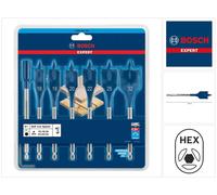 Bosch EXPERT SelfCut Speed ​​​​Set de fraises plates 16 - 32 mm - 7 pièces (2608900334) pour le bois