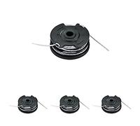 Bosch F016800351 Recharge et bobine de fil intégrée de 6 m de long Ø 1,6 mm d'épaisseur de fil pour coupe-bordures, Paquet de 4