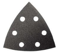 bosch feuille abrasive delta avec bande auto-agrippante - perforé - grain 1200 - côte d'encoignure 93 mm - lot de 5 G