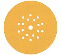 Bosch Feuilles abrasives EXPERT C470 – 19 trous, Ø 225 mm, Grain 220 pour ponceuse orbitale – 25 pièces