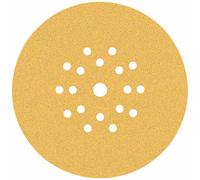 Bosch 25x Feuilles abrasives EXPERT C470 à 19 trous (pour Peinture sur bois, Bois dur, Ø 225 mm, Grain 80, Professional Accessoire Ponceuse pour cloison sèche)