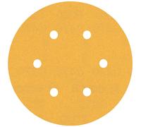 Bosch Feuilles abrasives Expert C470 150 mm 6 trous G 220 - 50 pièces