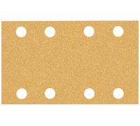 BOSCH Feuille abrasive EXPERT C470 a 8 trous, 80 x 133 mm, G 60, 10 pieces 2608900878