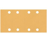 BOSCH Feuille abrasive EXPERT C470 a 8 trous, 93 x 186 mm, G 120, 10 pieces 2608900856